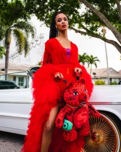VENI VIDI VICI MONEYBEAR TEDDYBEAR BACKPACK