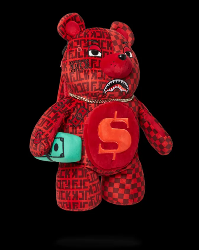 VENI VIDI VICI MONEYBEAR TEDDYBEAR BACKPACK