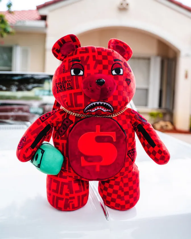 VENI VIDI VICI MONEYBEAR TEDDYBEAR BACKPACK
