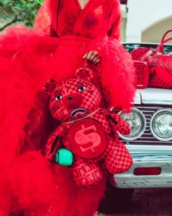 VENI VIDI VICI MONEYBEAR TEDDYBEAR BACKPACK