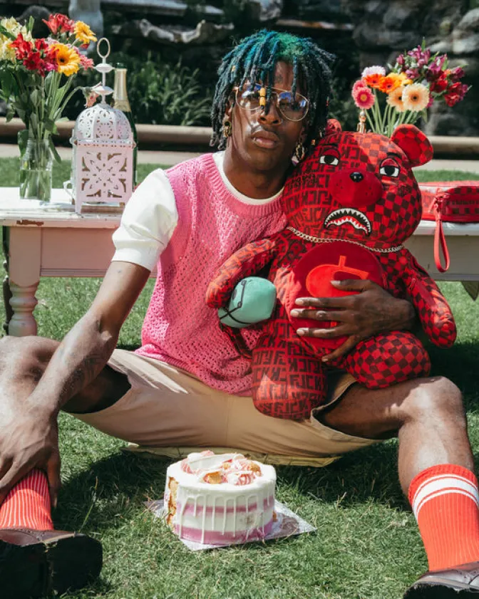 VENI VIDI VICI MONEYBEAR TEDDYBEAR BACKPACK