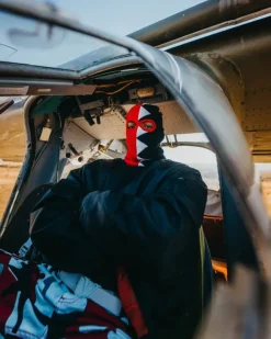 VERTICAL SHARK SKI MASK