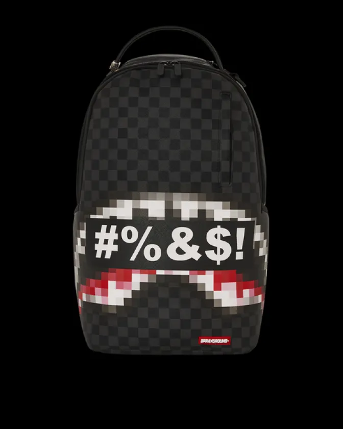 'WHAT THE BEEP' SHARK BACKPACK