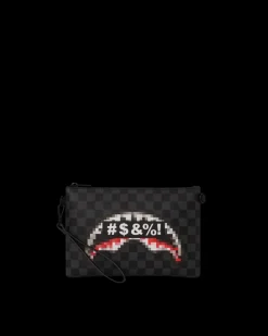 'WHAT THE BEEP' SHARK CROSSOVER CLUTCH