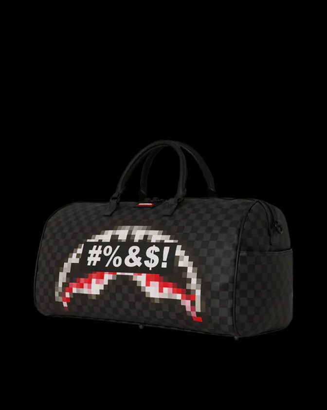 'WHAT THE BEEP' SHARK DUFFLE