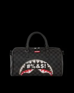 'WHAT THE BEEP' SHARK MINI DUFFLE