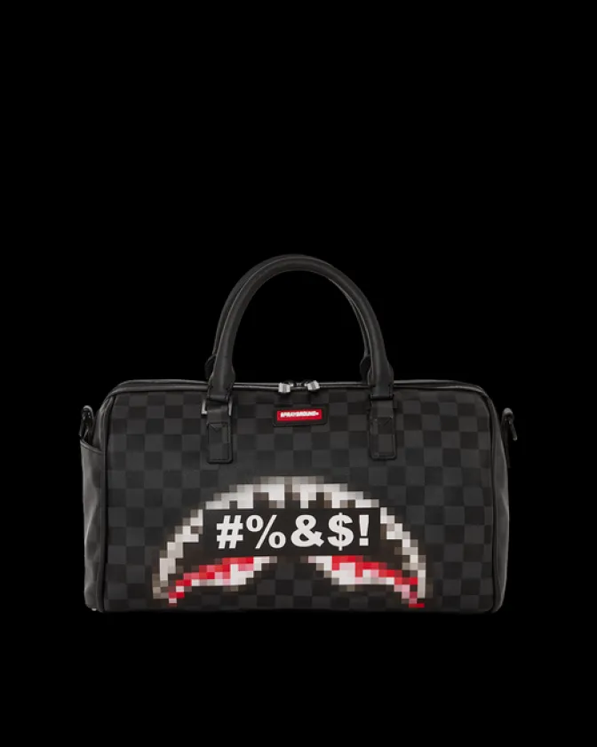 'WHAT THE BEEP' SHARK MINI DUFFLE