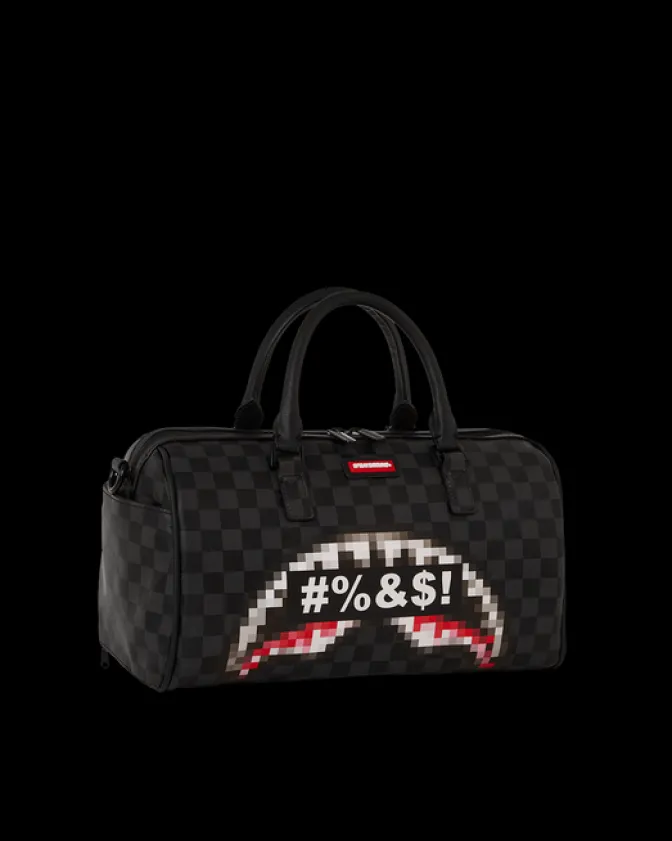 'WHAT THE BEEP' SHARK MINI DUFFLE