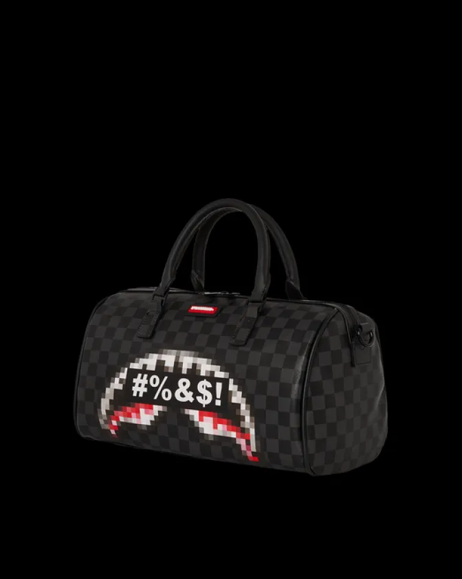 'WHAT THE BEEP' SHARK MINI DUFFLE