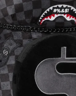 'WHAT THE BEEP' SHARK MONEYBEAR TEDDYBEAR BACKPACK