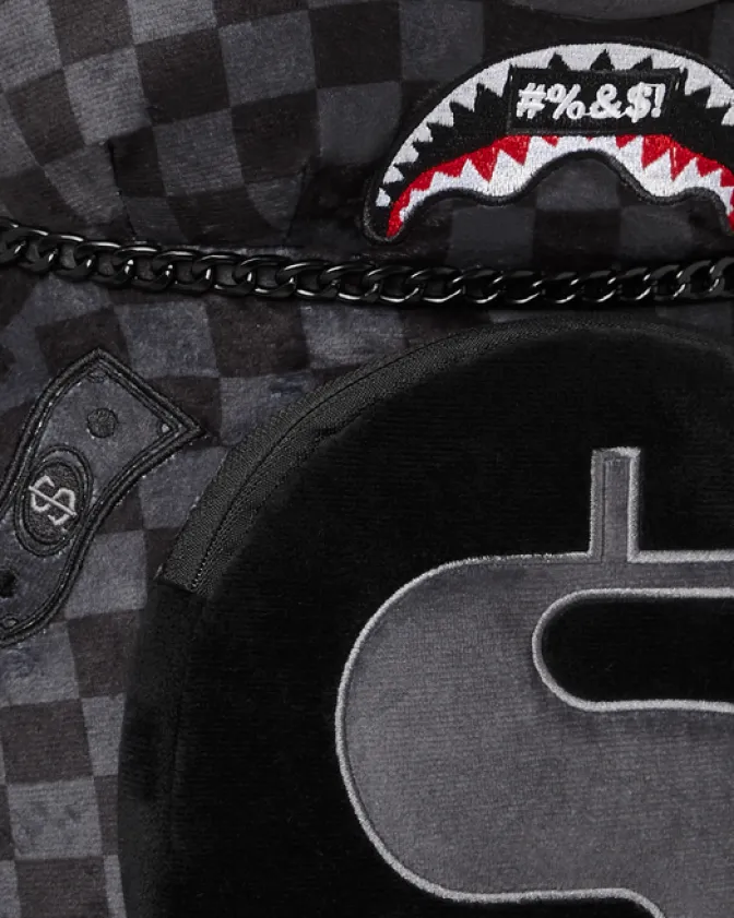 'WHAT THE BEEP' SHARK MONEYBEAR TEDDYBEAR BACKPACK