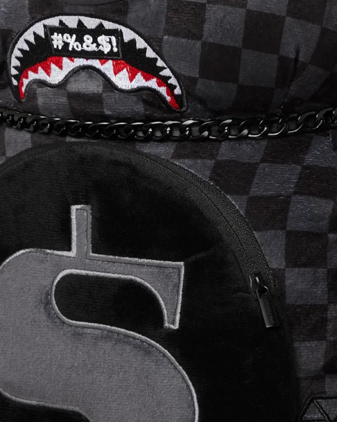 'WHAT THE BEEP' SHARK MONEYBEAR TEDDYBEAR BACKPACK