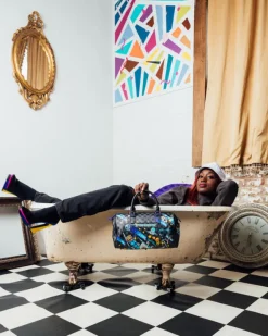 WTF ALIEN INVASION MINI DUFFLE