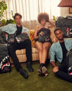XTC GREY SHARKS IN PARIS CROSSOVER CLUTCH