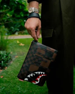 XTC SHARKS IN PARIS CROSSOVER CLUTCH