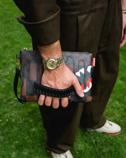 XTC SHARKS IN PARIS CROSSOVER CLUTCH