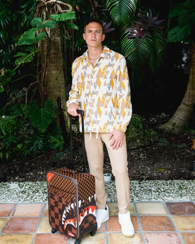 XTC SHARKS IN PARIS JETSETTER CARRY-ON LUGGAGE