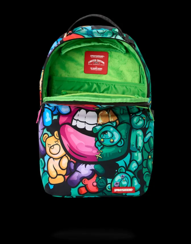 ZOMBIE GUMMY BEAR LIPS BACKPACK